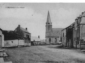 La place de Marbaix