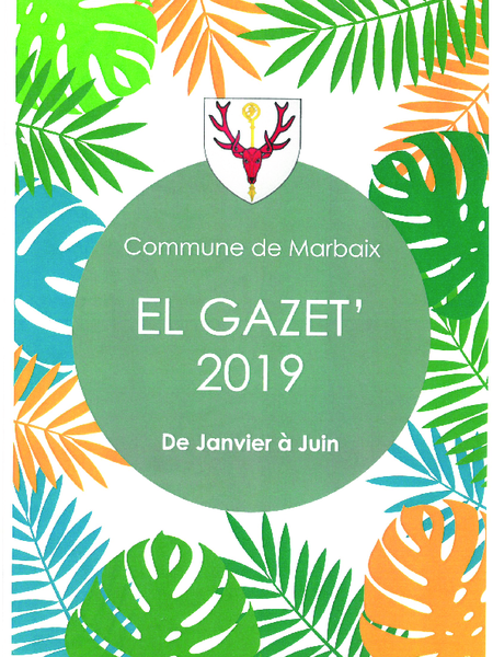 EL GAZET' 2019 - Janvier/Juin